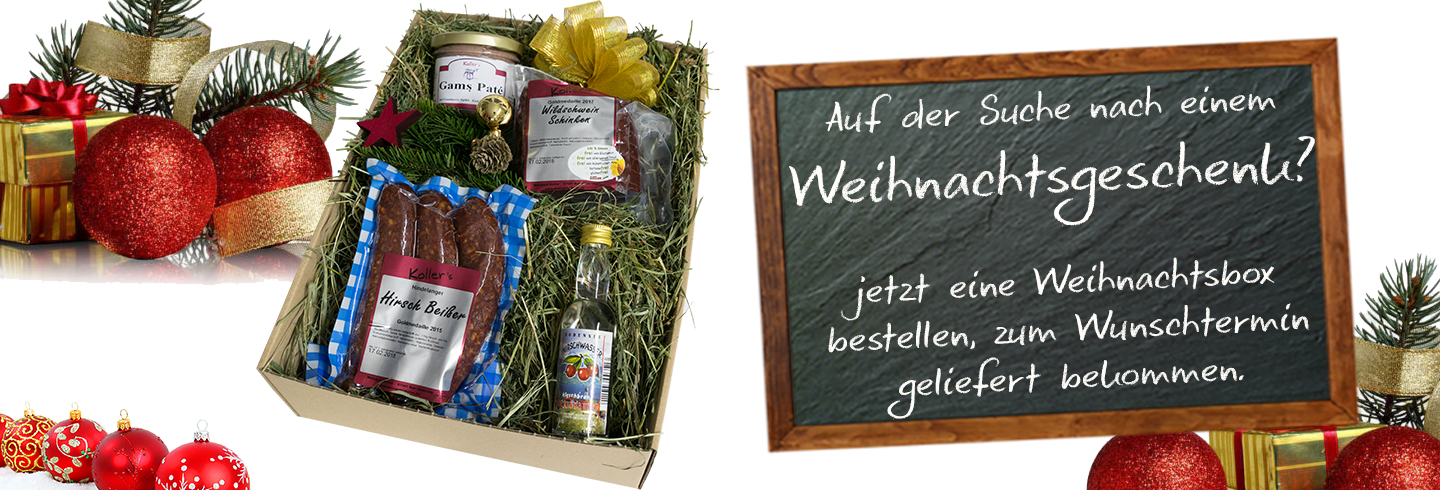 Weihnachtsgeschenkbox