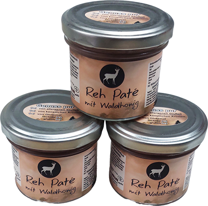 Rehpaté mit Waldhonig