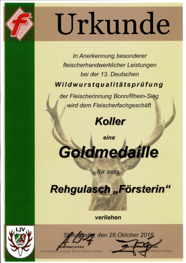 Rehgulasch "Försterin" - 340g Glas