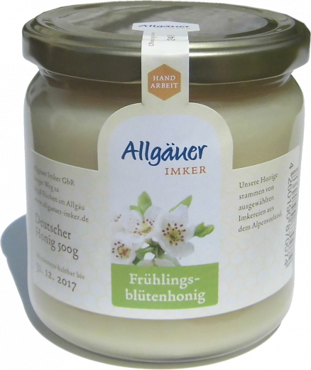 Frühlingsblüten Honig der Allgäuer Imker