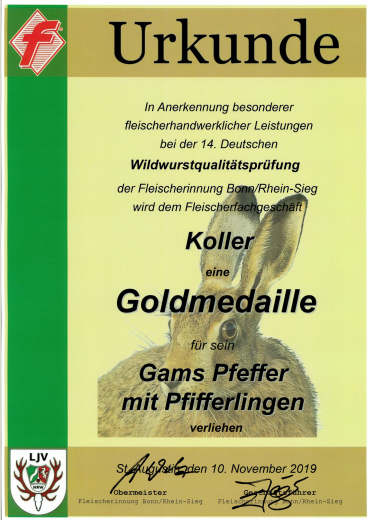 Gamspfeffer mit Pfifferlingen - 340g Glas