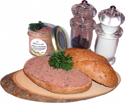 Wildschwein Leberpastete mit Majoran
